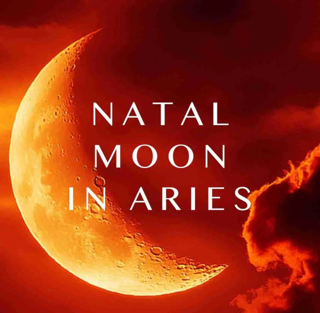 Aries Moon in the natal chart