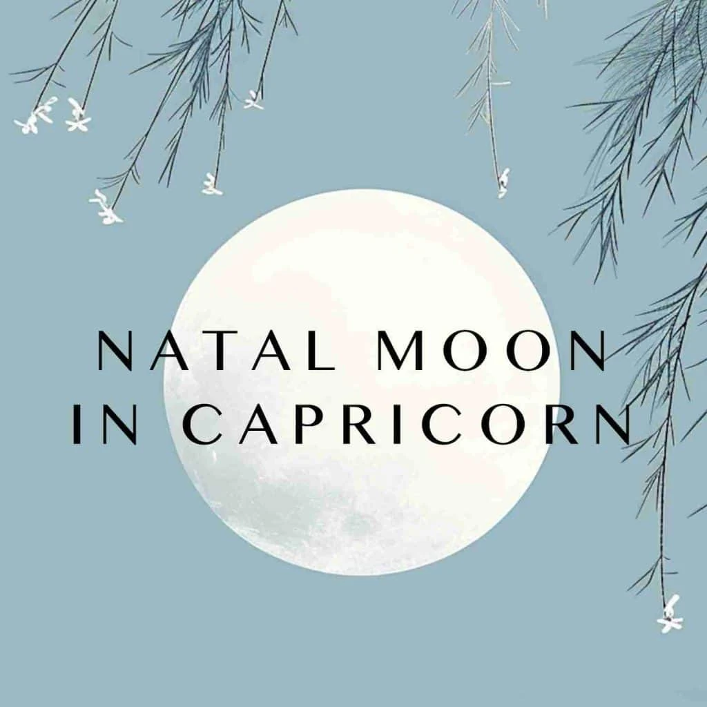 Capricorn Moon in the natal chart